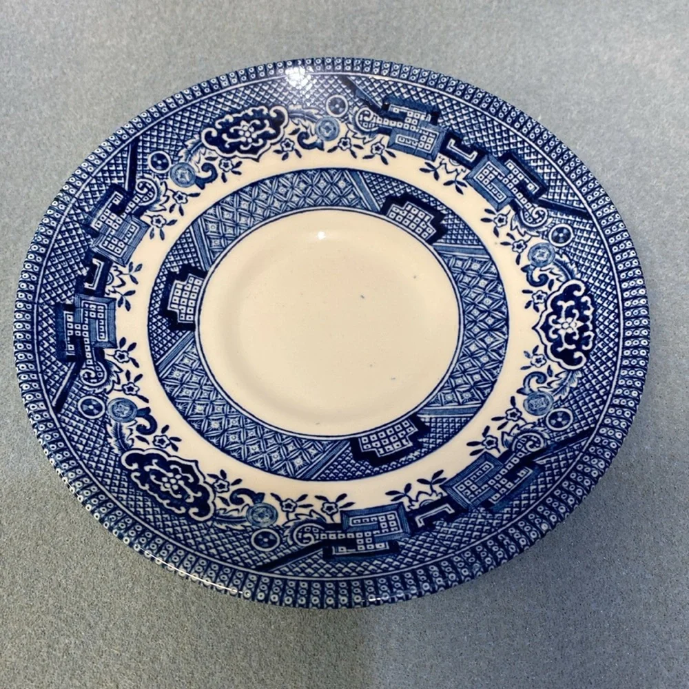 Blue Willow Churchill Coffee Cup Made in England